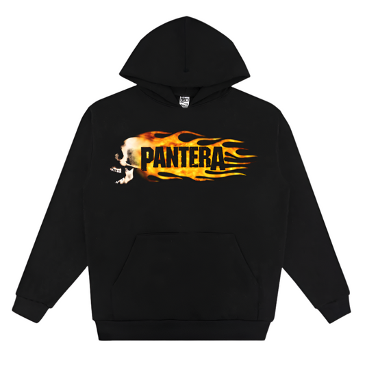 Pantera Flame Skull Hoodie [2000]